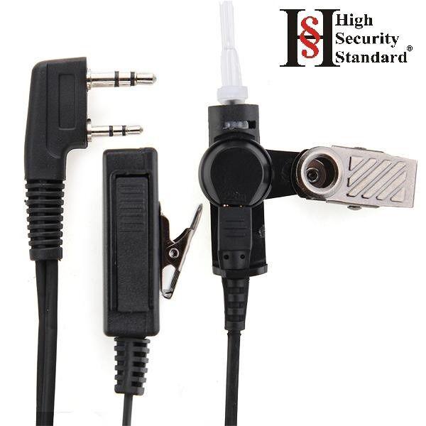 Kenwood Security Headset Retevis Baofeng Ohrhörer Kopfhörer Schallschlauch